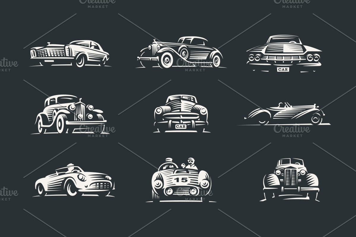 Classic cars, a Branding & Logo Template by SODESIGN (Photo 6 of 7)