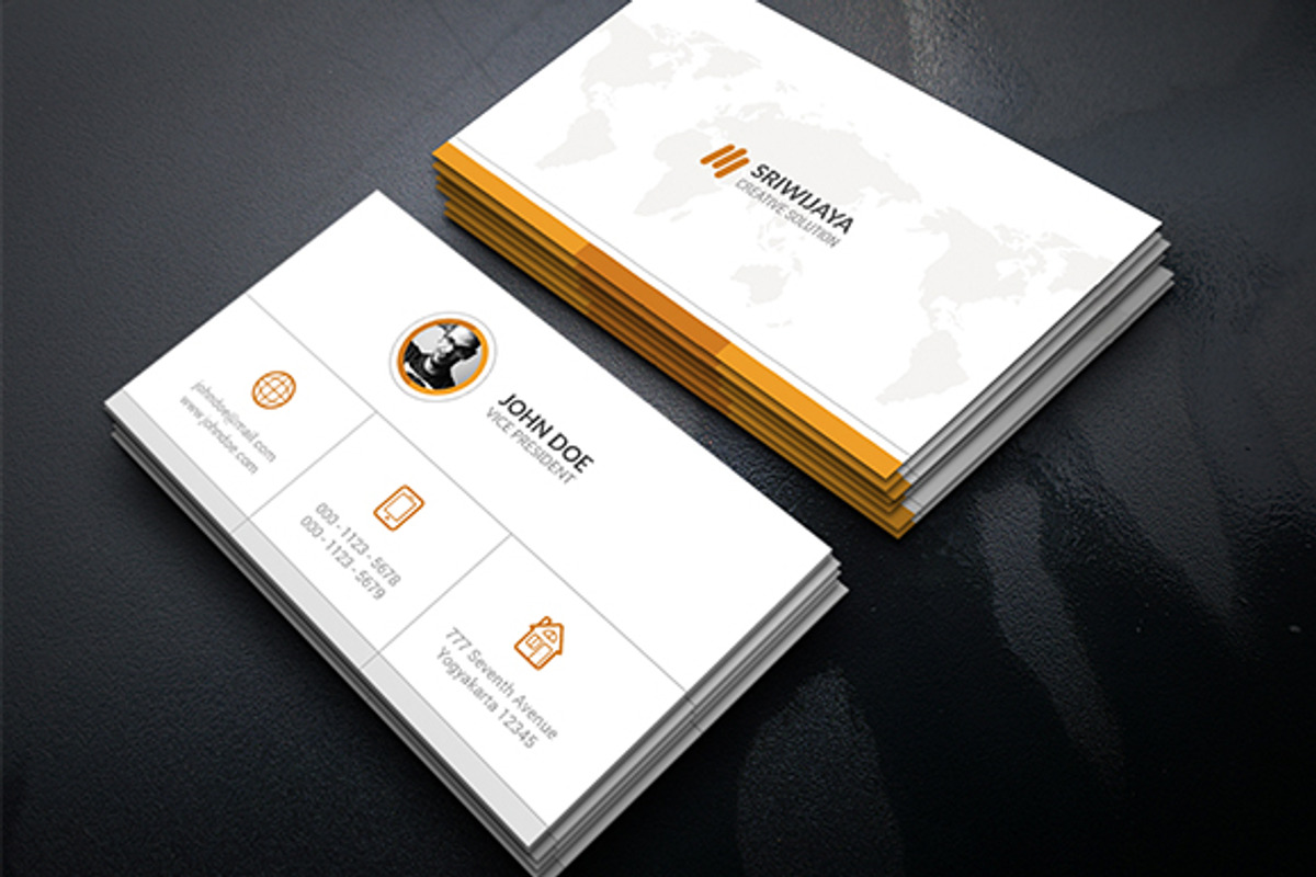 Corporate Business Card, a Business Card Template by InfinityArt (Photo 3 of 4)