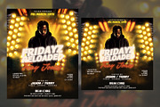 Dj Party Flyer Template, a Flyer Template by Hotpin (Thumbnail 2 of 2)