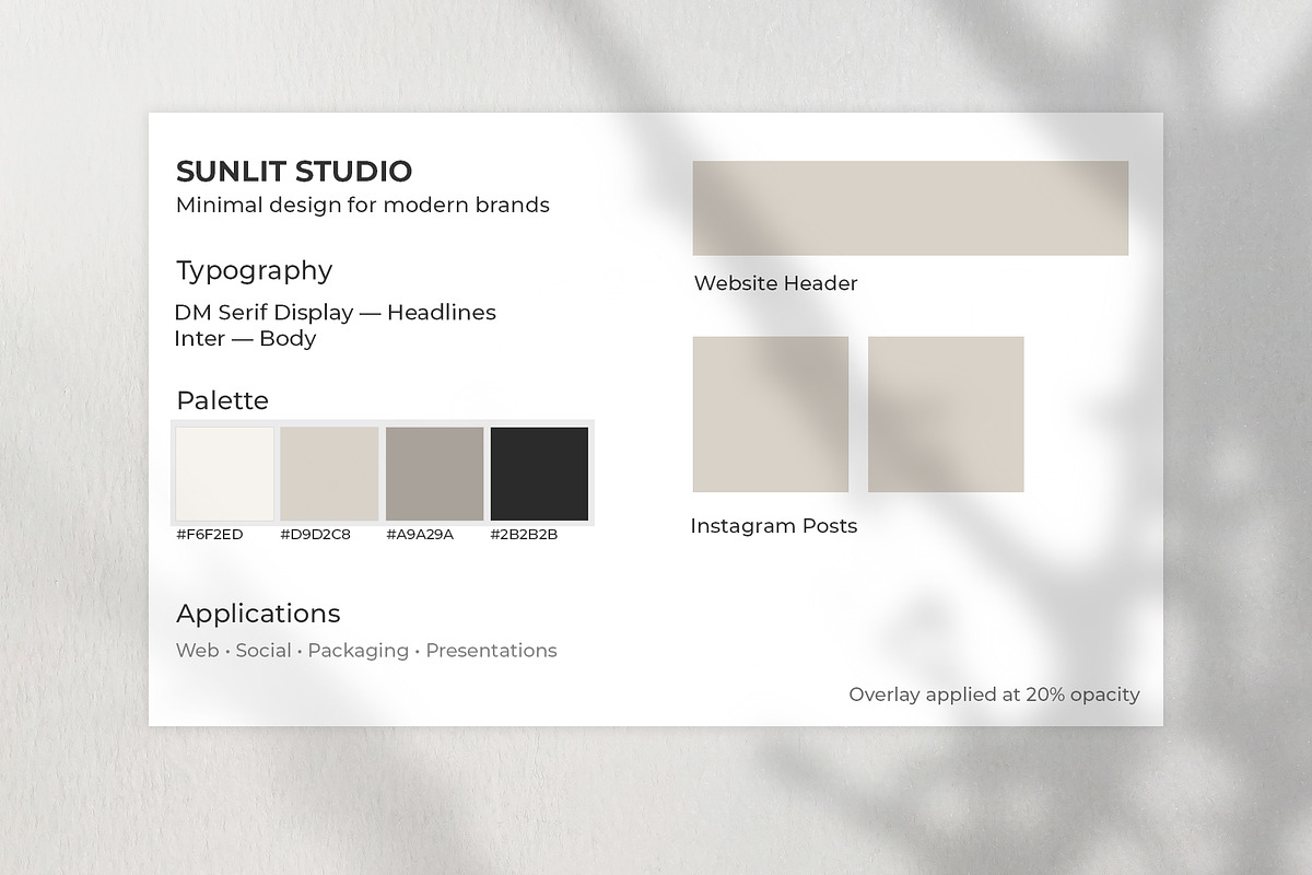 Sunlit Shadow Overlays Set, a Graphic by Imageblend (Photo 7 of 8)