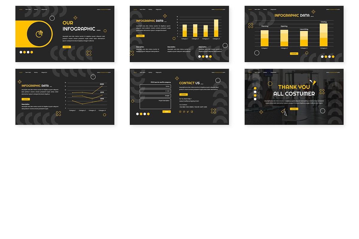 Marifa - Keynote Template, a Presentation Template by inspirasign (Photo 4 of 4)