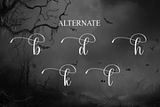 Spooky | Script Font, a Handwritten Font by Scratchones (Thumbnail 8 of 9)