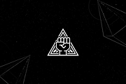 Geometric Triangle Hand Logo, a Branding & Logo Template by Luxury Logos (Thumbnail 2 of 4)