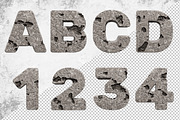 Rugged Concrete Font, a Sans Serif Font by itefan Studio (Thumbnail 2 of 5)