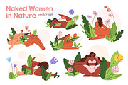 Body positive women in nature set, a Person Illustration by Good Studio (Thumbnail 1 of 9)