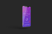 iPhone X Mockup Set, an iPhone Mockup by Seven Lights (Thumbnail 9 of 10)
