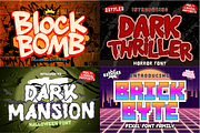44 Fonts Mega Bundle, a Handwritten Font by Brown Cupple (Thumbnail 9 of 12)