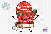 Cute Christmas Doodle Clipart, a Seasonal Illustration by CreationArt (Thumbnail 3 of 12)