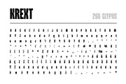 Krext Display, a Sans Serif Font by Foxtype (Thumbnail 6 of 6)