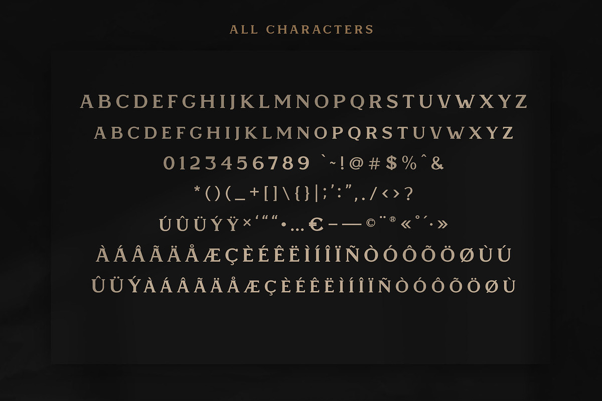 Espano - A Heavy Serif Font, a Serif Font by Craft Supply Co. (Photo 11 of 12)