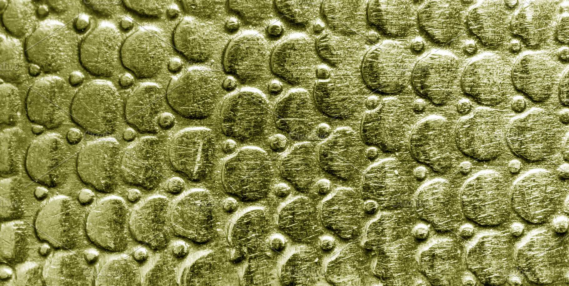 Scratched bronze texture with round pattern. Abstract metallic b, a Background Photo by Eugene_Photo