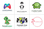 800+ Professional Logos Bundle, a Branding & Logo Template by Design Forest (Thumbnail 35 of 48)