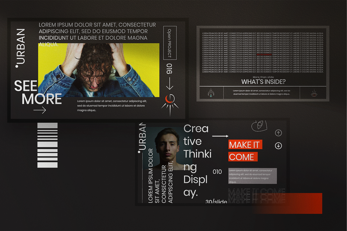URBAN - Creative Powerpoint, a Presentation Template by Dirtytemp Studio (Photo 5 of 9)