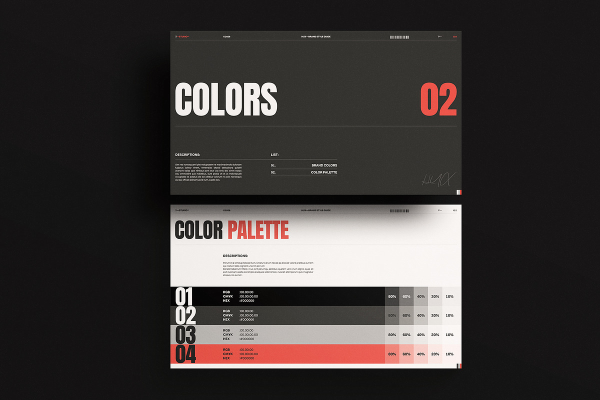 Brand Guidelines Design Template, a Presentation Template by ArtisanaAura (Photo 5 of 13)