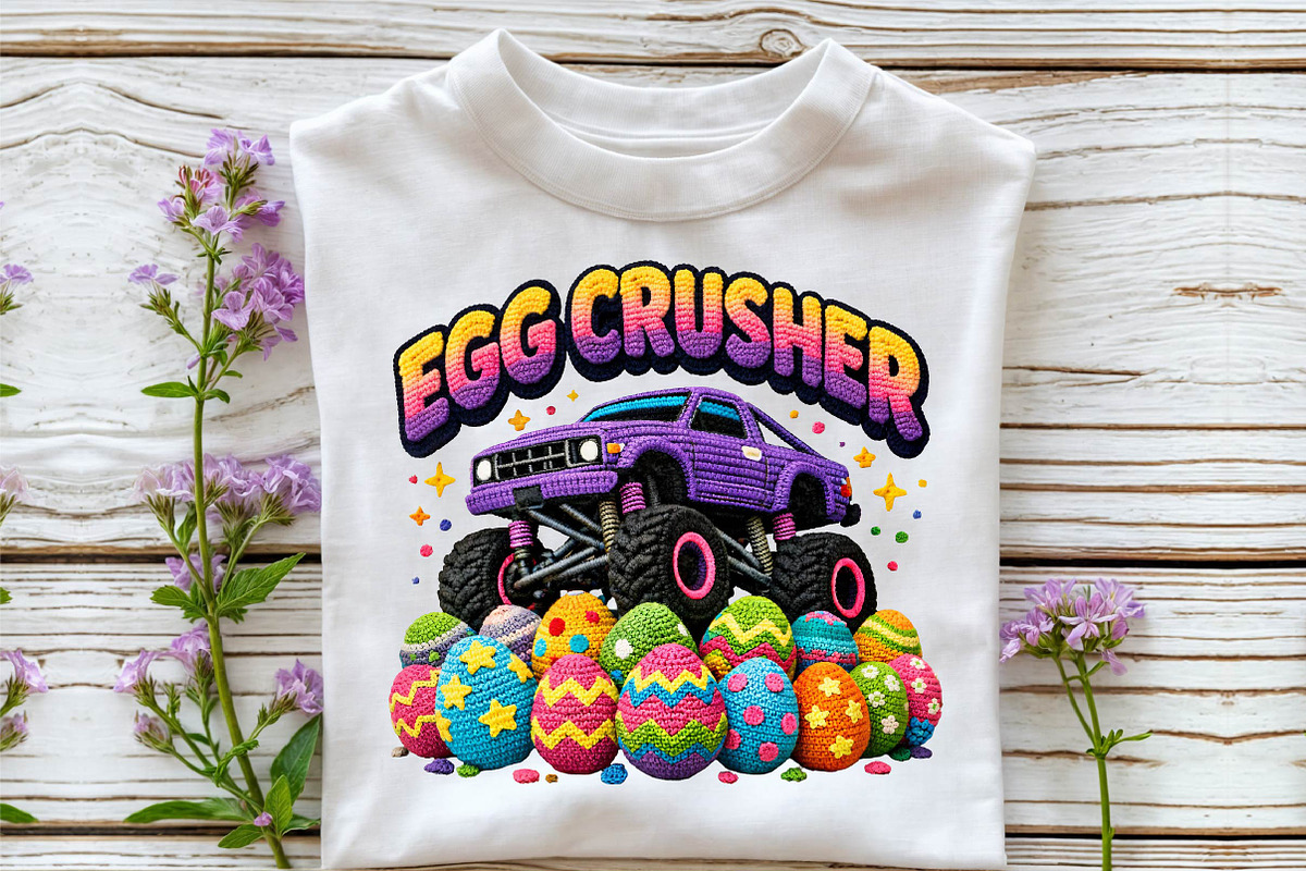 Crochet Egg Crusher PNG, an Illustration by DreamCafeArt (Photo 6 of 6)