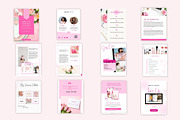 Ebook template canva pink templates, a Books & Magazine Mockup by Millennials Marketing (Thumbnail 2 of 10)