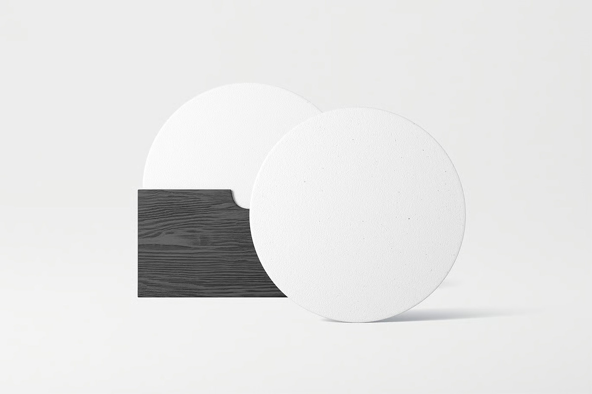 Coaster Mockup, an Advertising Mockup by zpackcreative (Photo 3 of 4)