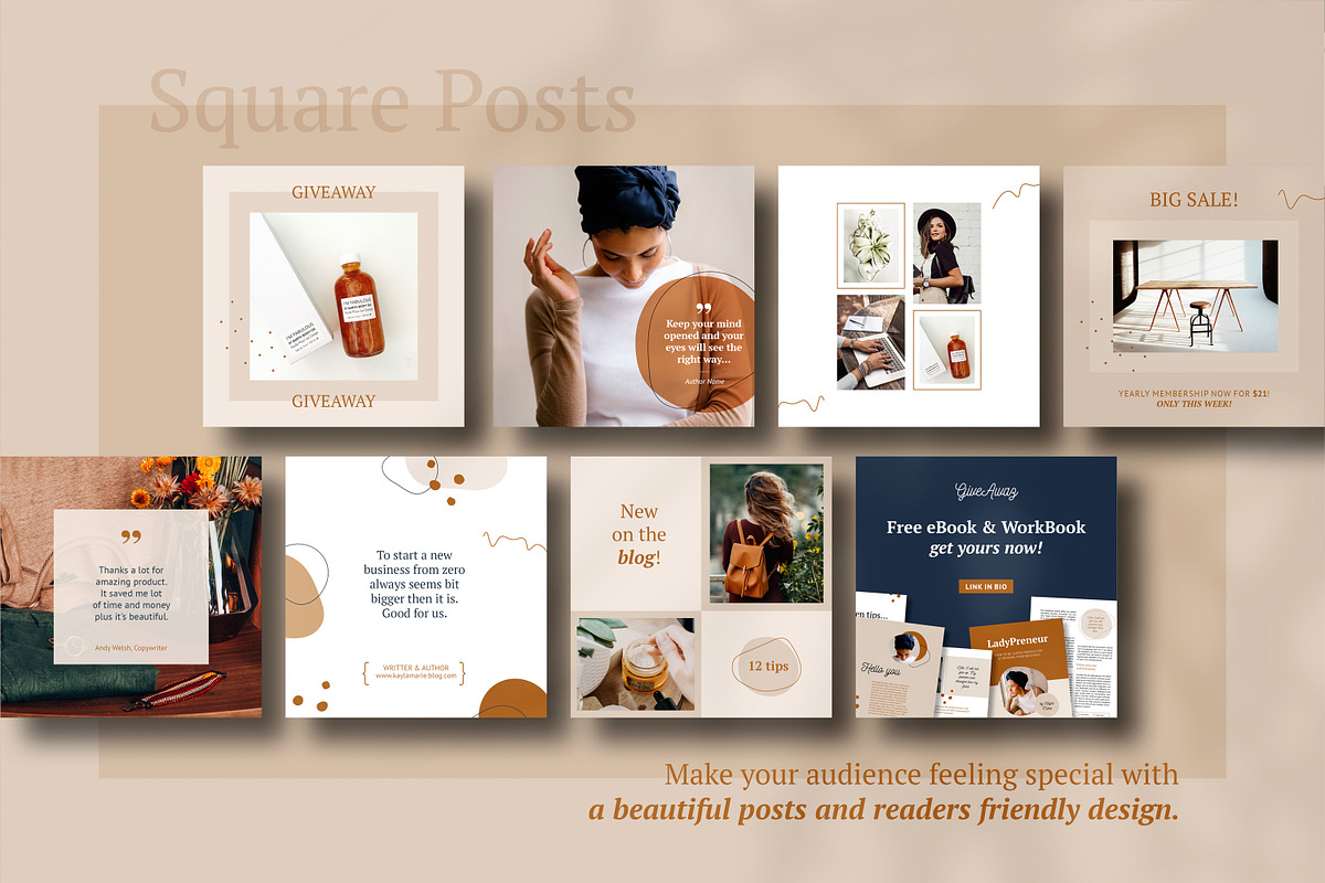 4 in 1 Course Creator Super Bundle K, a Magazine Template by Mirazz (Photo 36 of 44)