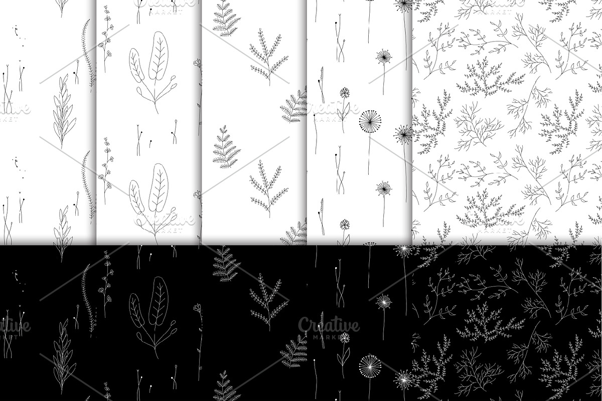 Set of wild flowers, an Object Graphic by Red_cat (Photo 8 of 8)