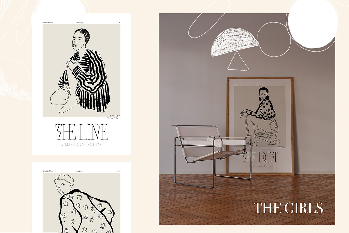 The Modern Gallery | Abstract Ink, an Illustration by ana & yvy (Photo 16 of 31)