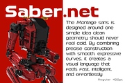 Montage – Sans Serif Font, a Sans Serif Font by Basnistudio (Thumbnail 5 of 10)