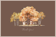 November Friends - Woodland, a Seasonal Illustration by Isabelle Salem (Thumbnail 9 of 9)