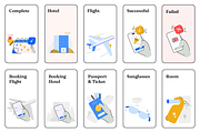 44 UX Illustration | Vacation, a Seasonal Illustration by Directico Design Kit (Thumbnail 4 of 8)