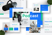 Podcast - Content Creator GSL, a Presentation Template by Deepslide Studio (Thumbnail 6 of 6)