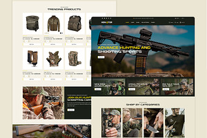 Hunting & Gun Store Shopify Theme