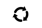 Bold Recycling Icon Pack, an Illustration by hafijul (Thumbnail 4 of 14)