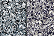 New Year Graphic Doodle Patterns, a Pattern Graphic by BALABOLKA (Thumbnail 3 of 6)