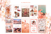 SALE 2in1 Blush Emotions Edition, a Social Media Template by The Wedding Shop (Thumbnail 4 of 14)