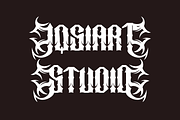 Music Rockleh - Music Font, a Blackletter Font by Iqsiart Studio (Thumbnail 3 of 10)