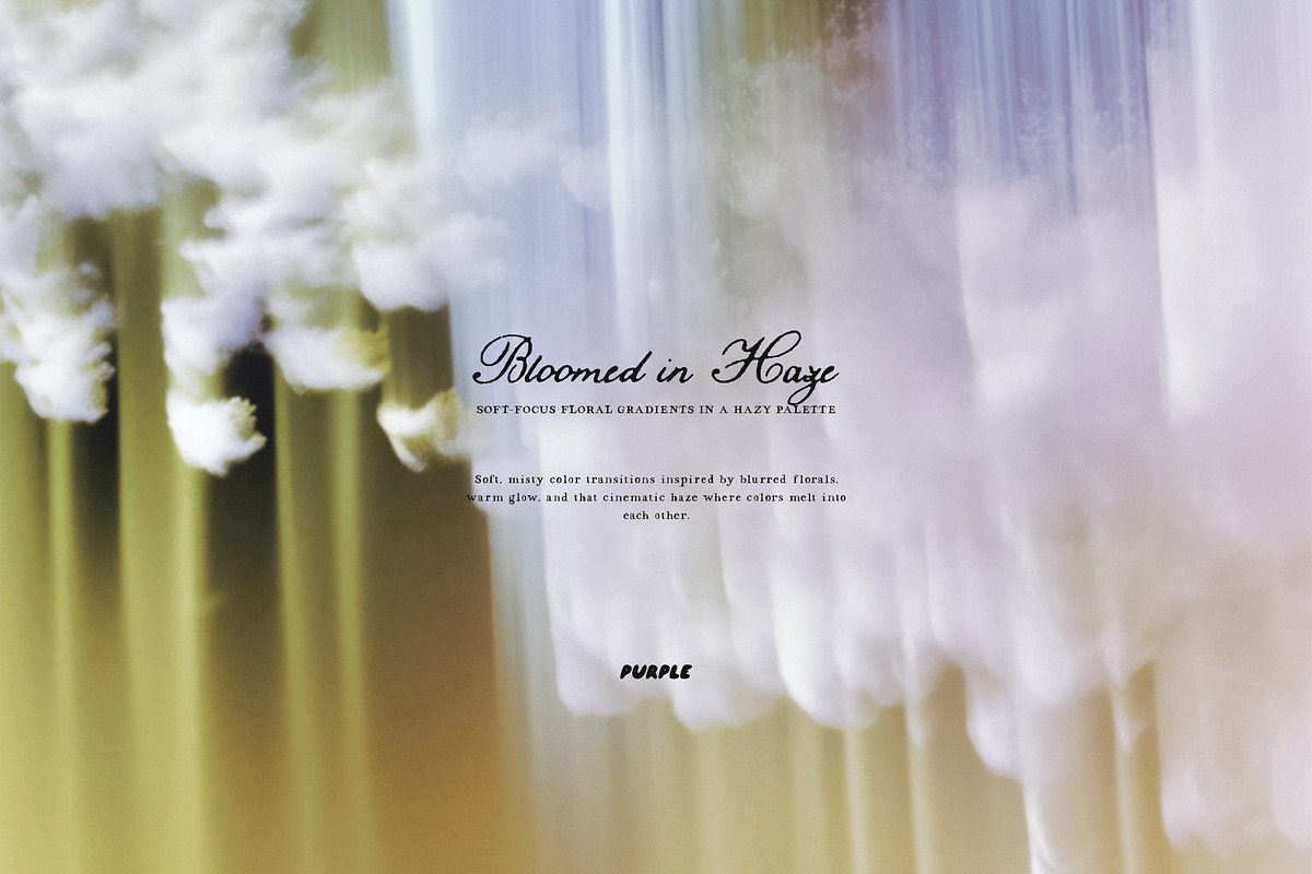 Bloomed in Haze: Floral Backgrounds, a Background Graphic by Purple (Photo 2 of 14)