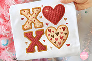 Faux Yarn XOXO Valentine’s Day PNG, an Illustration by CreationArt (Thumbnail 5 of 5)