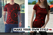 RED Horses handdrawn SET, an Illustration by denisespinoza (Thumbnail 3 of 5)