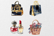 Luxury Shopping  Black Friday Clipar, an Illustration by DreamCafeArt (Thumbnail 7 of 7)