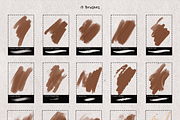 Realistic Acrylic Procreate Pack, a Brush Add-On by Brush Moment (Thumbnail 2 of 5)