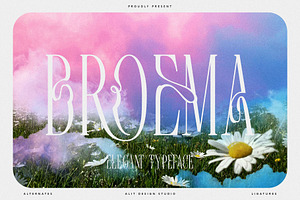 Broema Typeface