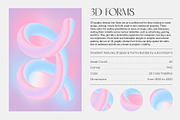 Gradient Textures Shapes 3D Objects, an Object Graphic by Julia Dreams (Thumbnail 10 of 23)