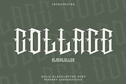 Cottage - Blackletter Font, a Blackletter Font by AQR Studio (Thumbnail 1 of 8)