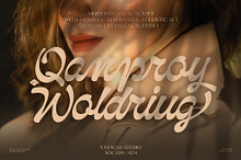 NCL Qanproy Woldriug — Luxury Font