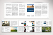 Landscape Photo Magazine Layout