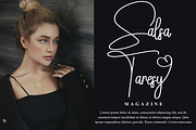 Girly Signature, a Font by FreshTypeINK (Thumbnail 2 of 8)