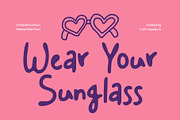 CS Darlene Drawn, a Handwritten Font by Craft Supply Co. (Thumbnail 4 of 8)