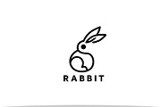 Rabbit Logo Template, a Branding & Logo Template by Metrolinevision (Thumbnail 2 of 2)