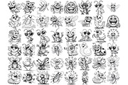 Crazy Cartoon Insects Set 1, a Brush Add-On by Disasterology Ink (Thumbnail 4 of 10)