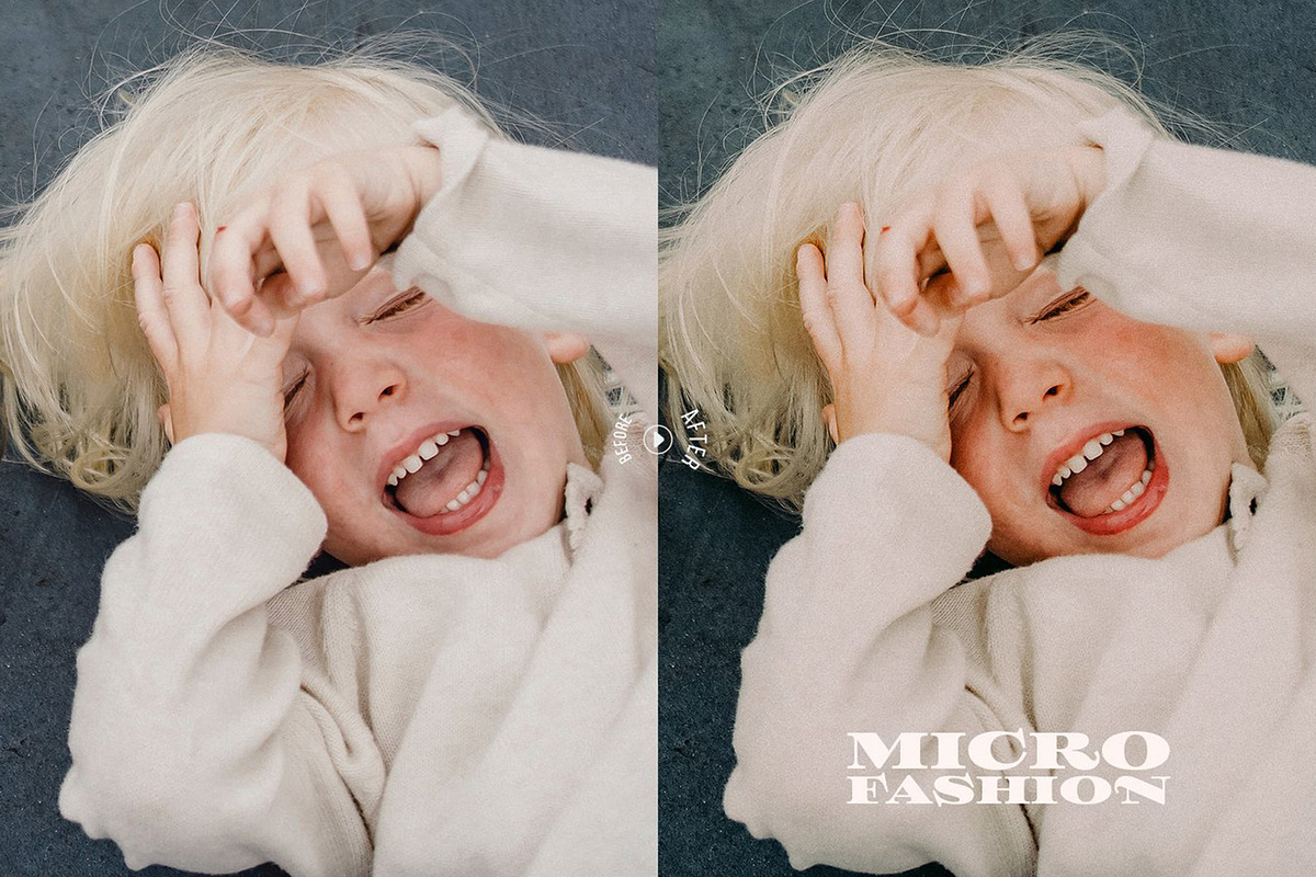 Microfashion -Kids Lightroom Presets, a Preset Add-On by skybluecreative (Photo 5 of 7)