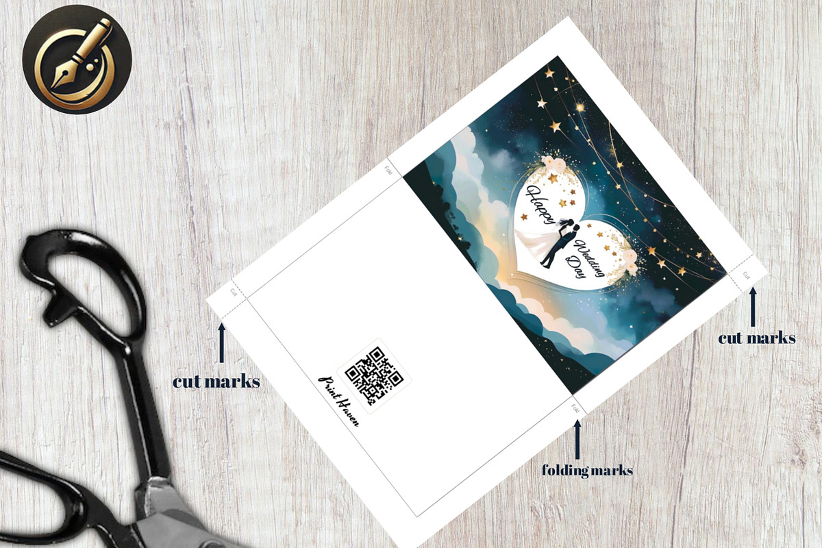 Wedding Greeting Card. 7x5, a Card Template by Print Haven (Photo 2 of 4)