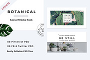 Botanical Social Media Pack, a Templates & Theme by RedRiver Studio (Thumbnail 10 of 12)